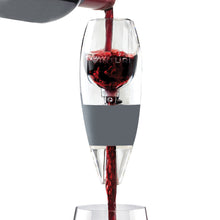 Load image into Gallery viewer, Vinturi Acrylic Wine Aerator Tower Set for Red Wines with Clear Stand