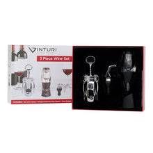 Load image into Gallery viewer, Vinturi Wine Tool Set Bundle with Red Wine Aerator, Wine Opener, and Stopper